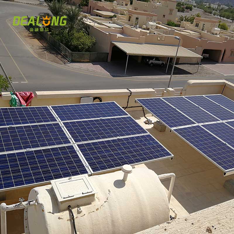 Suportes de painel solar para solução de telhado plano
