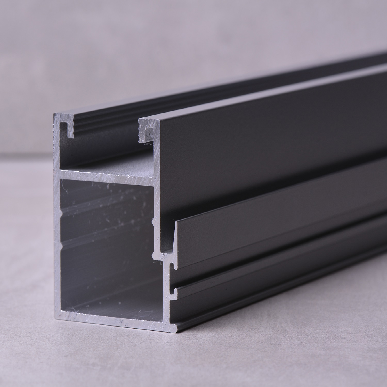 Perfil de janela de porta de alumínio com revestimento em pó PVDF
