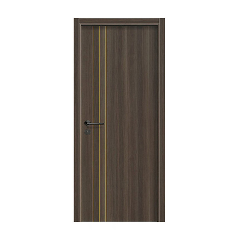 Venda imperdível popular porta de madeira interna à prova de som porta de estudo de quarto de madeira de teca
