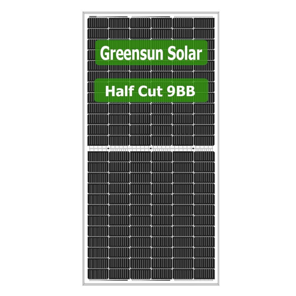 9BB Half Cut Painéis Solares 420W 430W 440W 450W Módulos Solares 144células Monocristalino