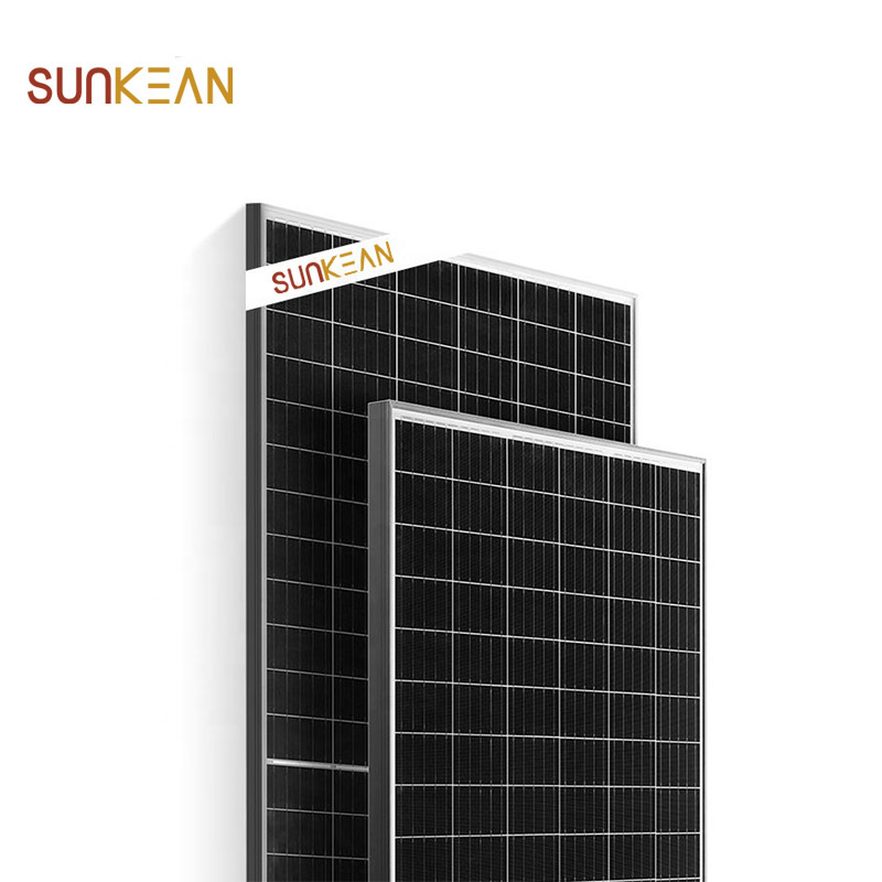 Painéis fotovoltaicos fotovoltaicos 72 células 400 watts Mono PERC meio corte
