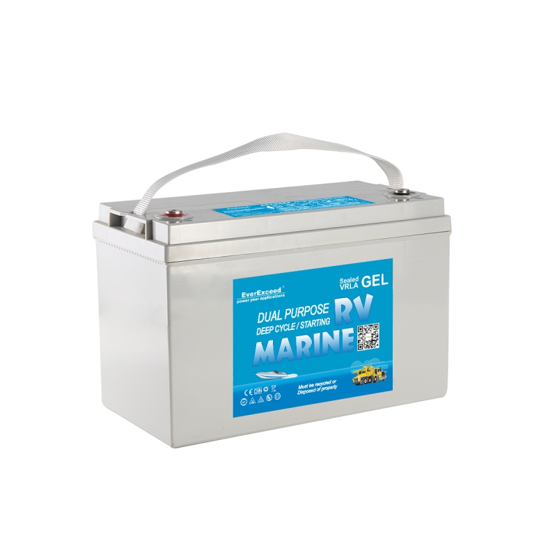Bateria VRLA de gama de gel marinho
