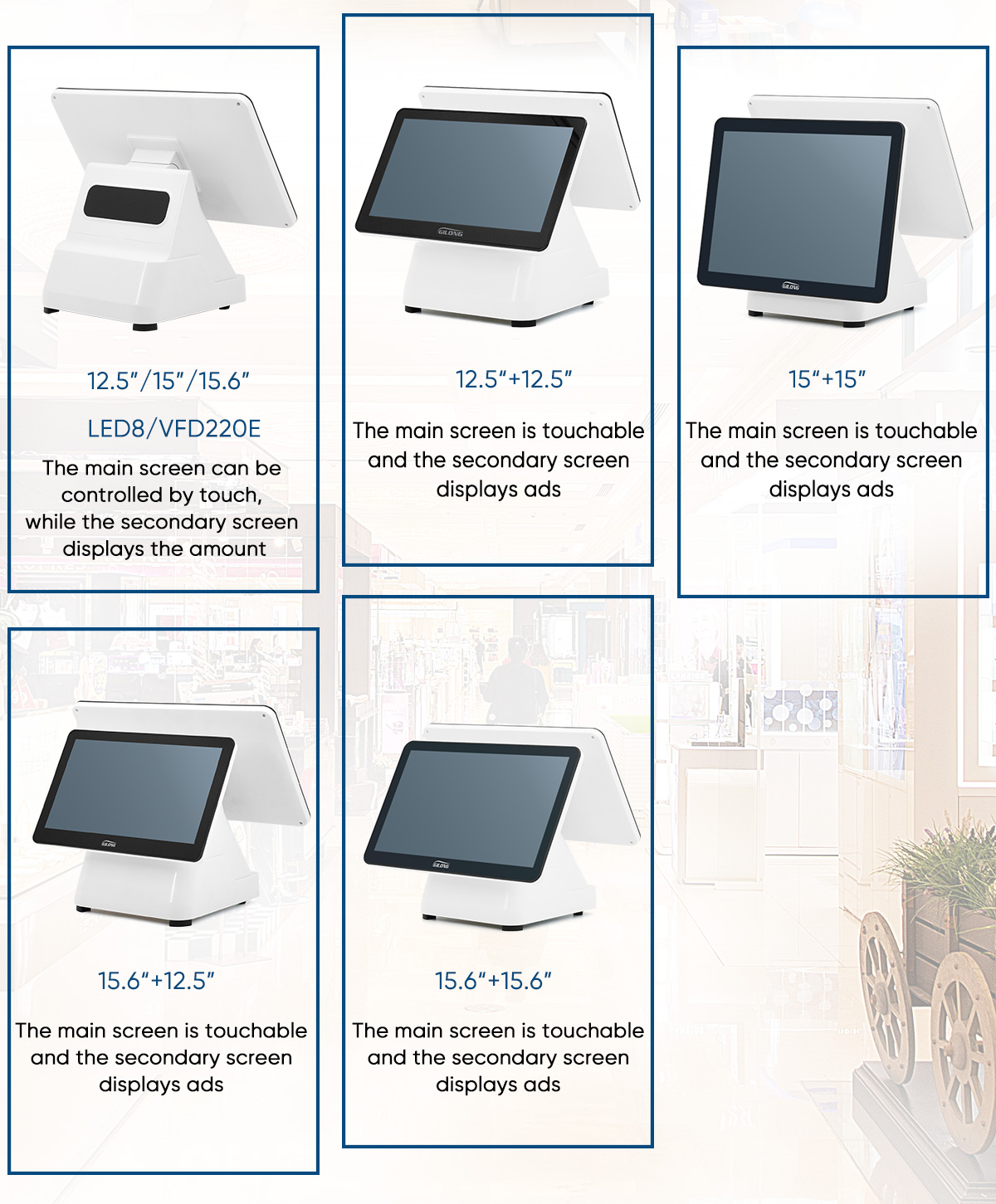 computadores de tela de toque para venda