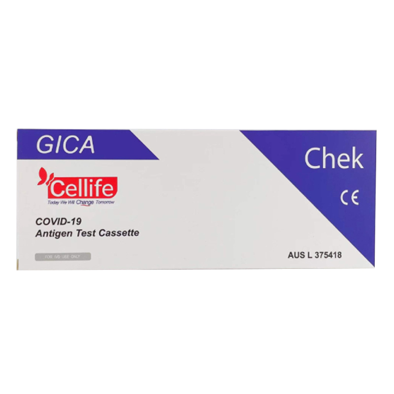 Cassete de teste de antígeno COVID-19 Celllife
