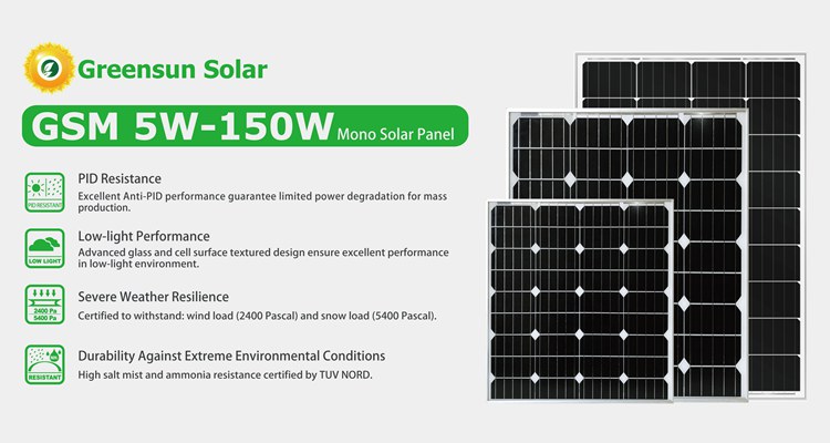 pequeno painel solar