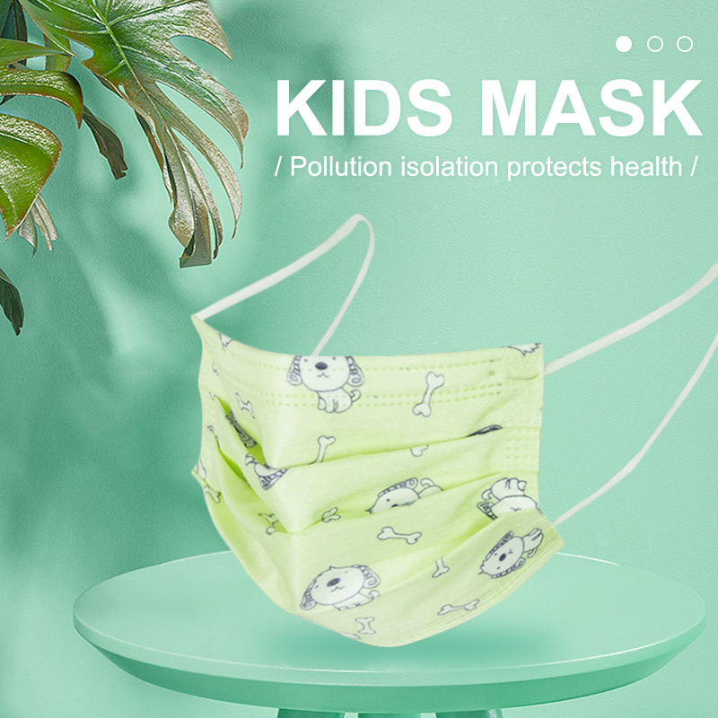 
      Máscara facial não tecida personalizada descartável infantil de 3 camadas
     </font></font>