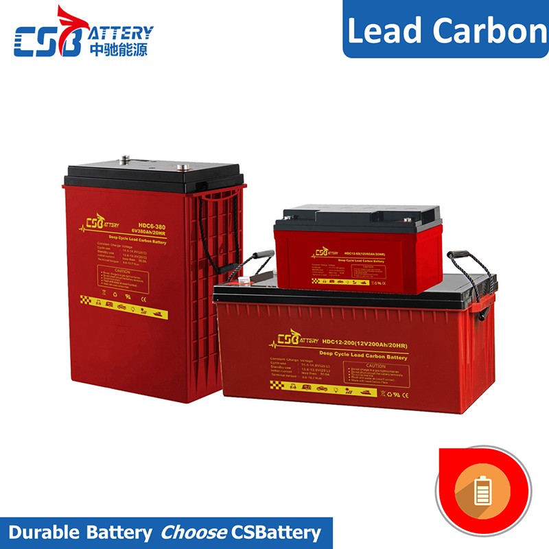 Bateria Fast-C de Chumbo-Carbono
