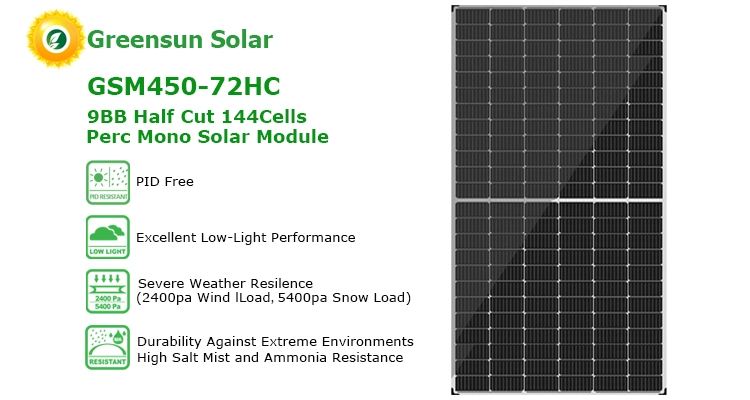 450w painel solar