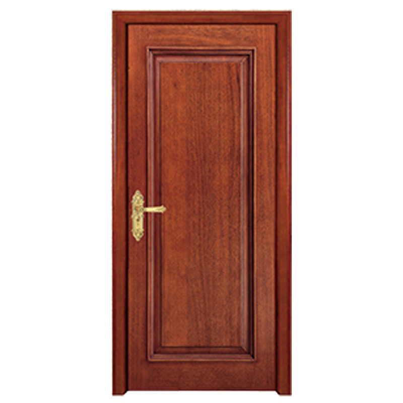 Portas de madeira para interiores de casas mais vendidas Porta de MDF de madeira compensada de alta qualidade
