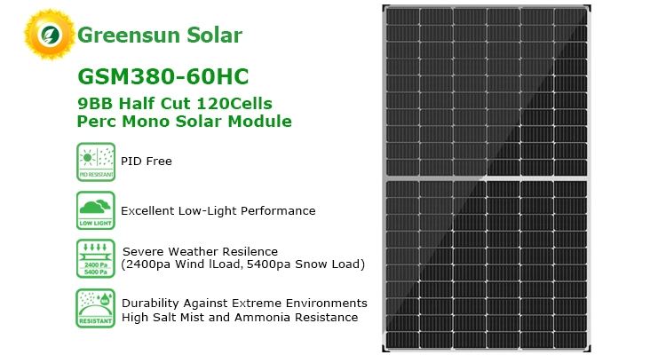painel solar de 120 células