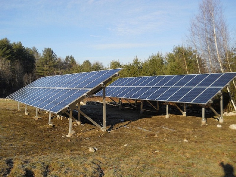 Kit de montagem no solo do sistema de energia solar
