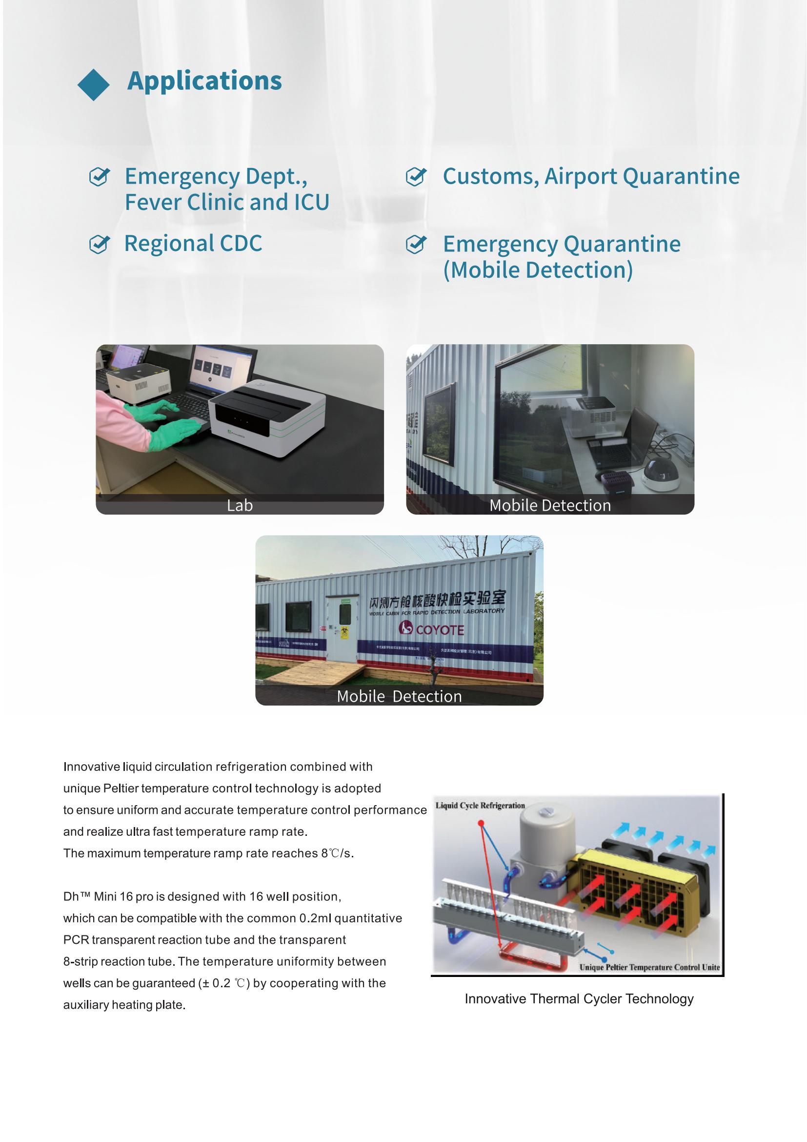 QPCR portátil rápido em tempo real