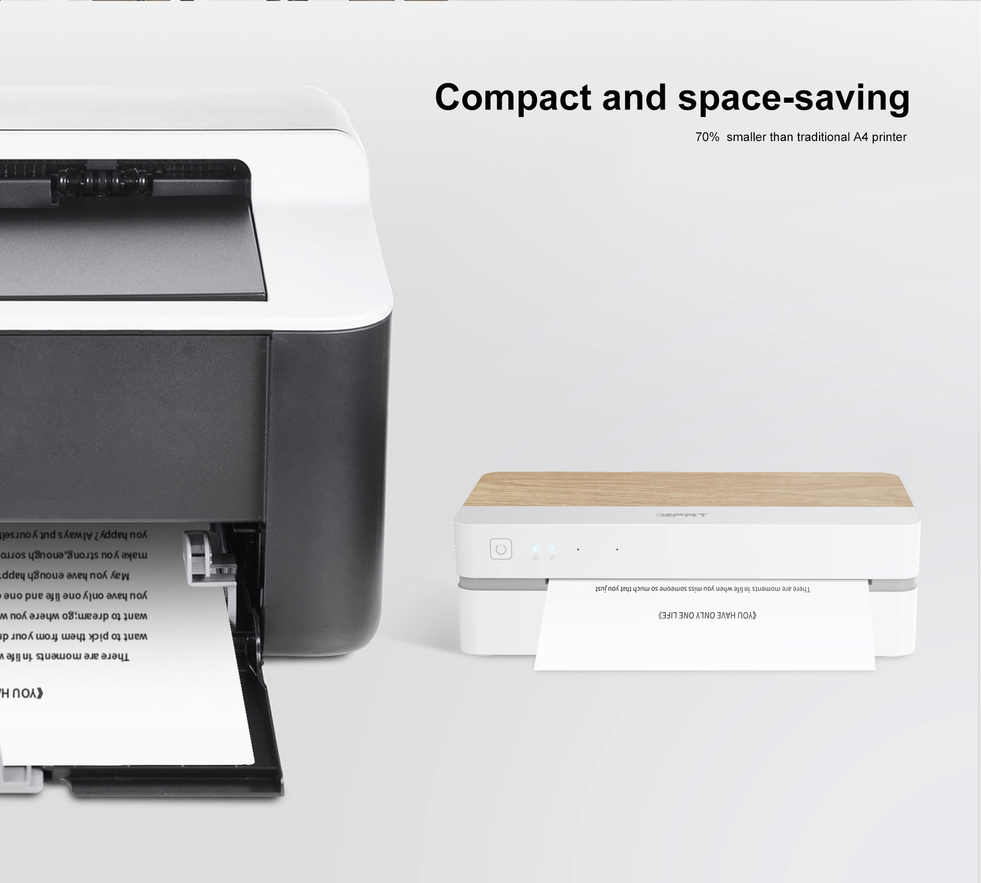 impressora de papel térmico A4 de mesa
