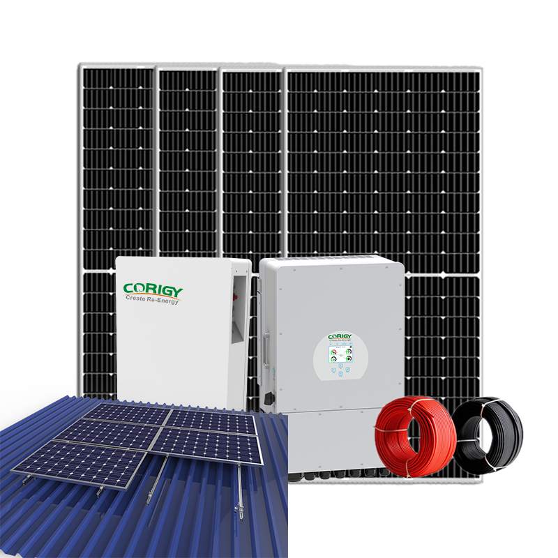 Sistema de armazenamento de energia híbrido trifásico Corigy 12KW
