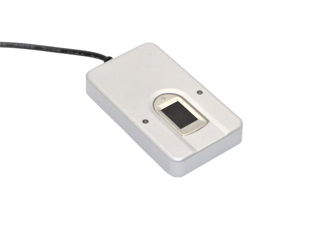 Leitor de impressão digital biométrico USB com fio
