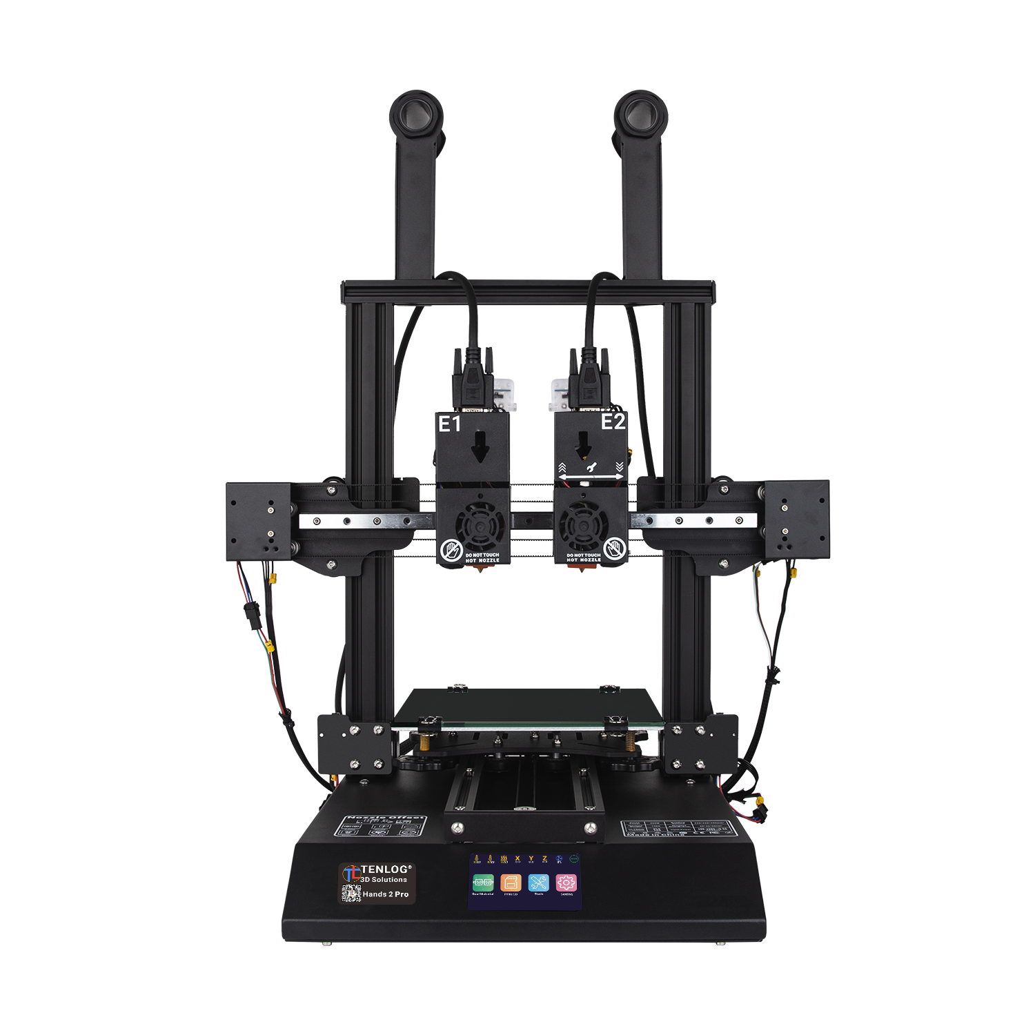 Impressora 3D Tenlog Hands 2 Pro IDEX com Volume de Construção Dual X Carriage 235mm*235mm*250mm
