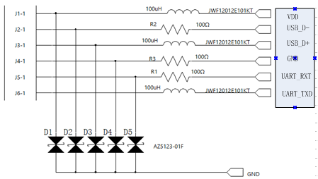 diagrama de referência do sensor