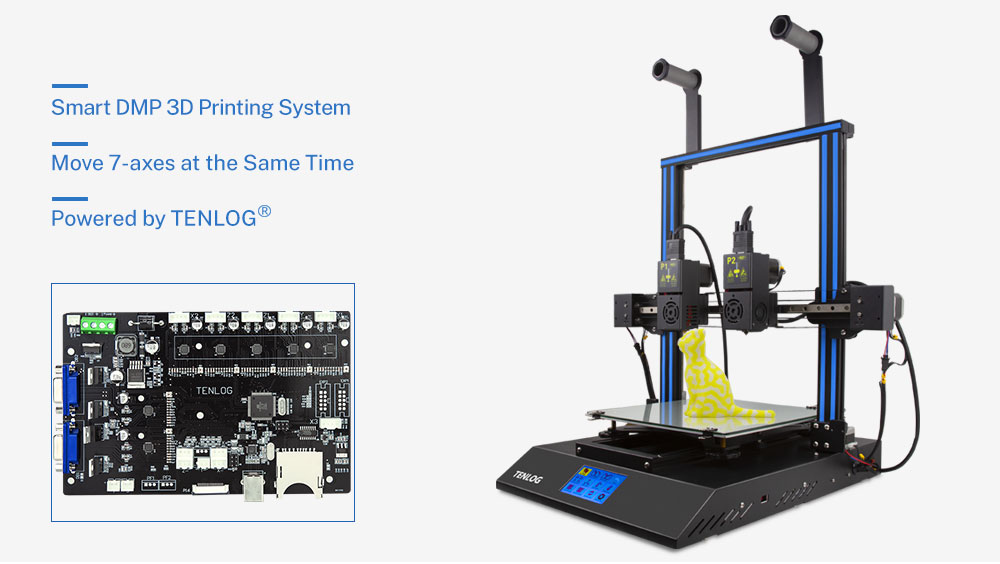 Placa-mãe de impressora 3D multi-bicos Tenlog