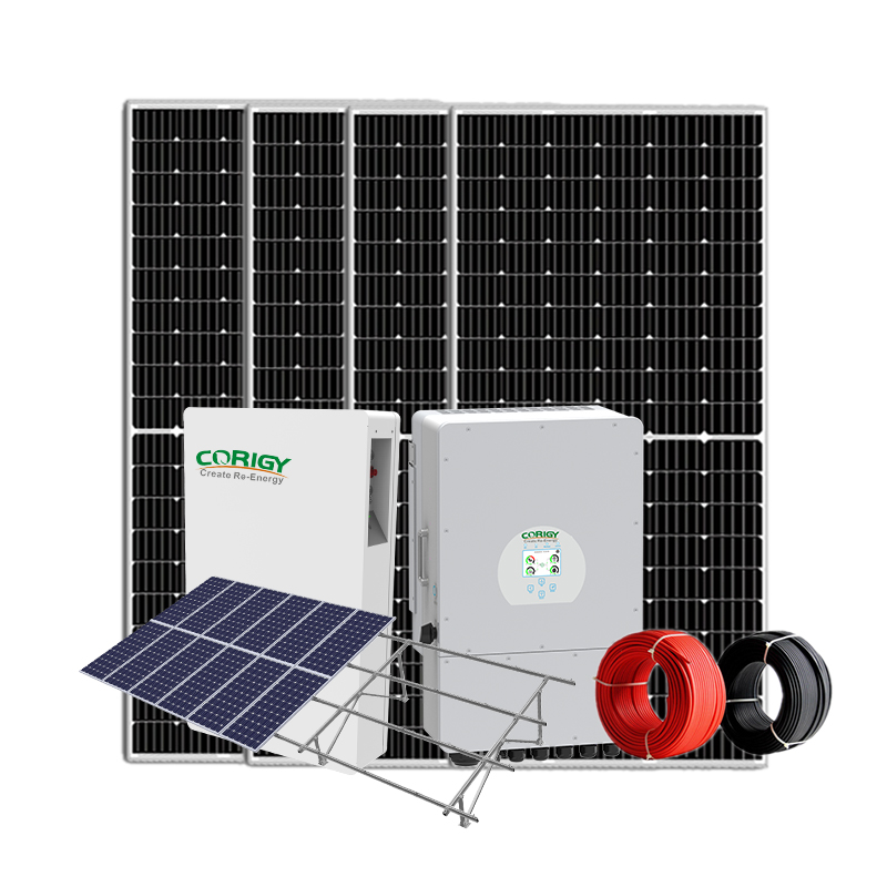 Sistema de armazenamento de energia híbrido monofásico Corigy 6KW
