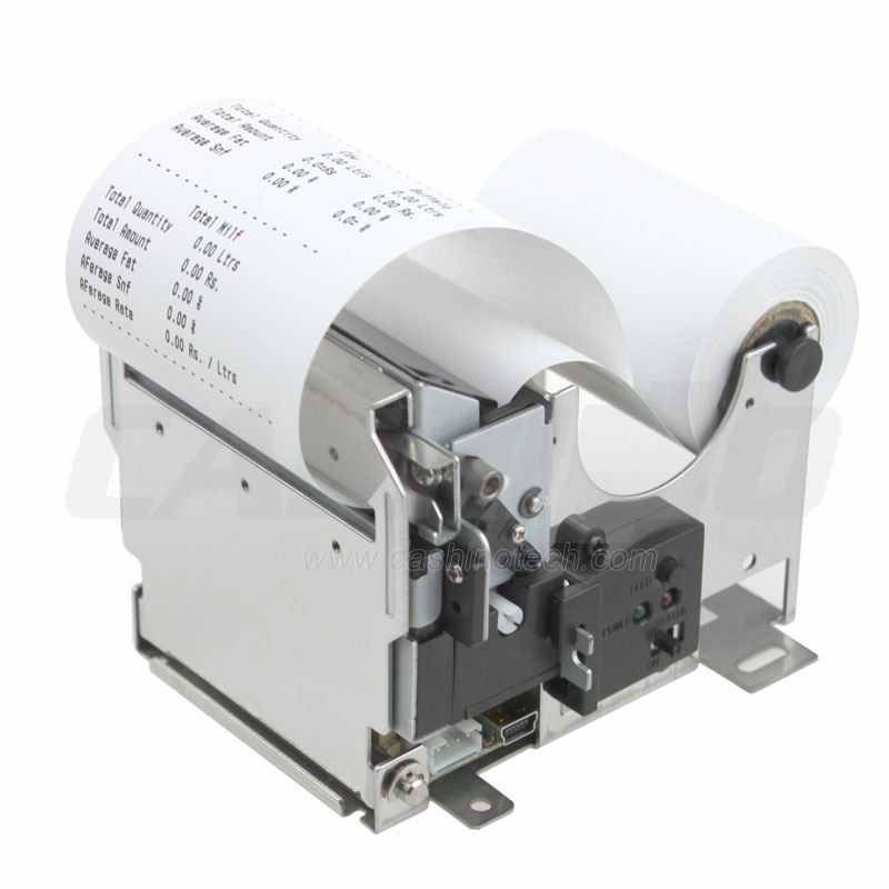 KP-220 Impressora de recibos de quiosque térmico de 58 mm de largura com cortador automático
