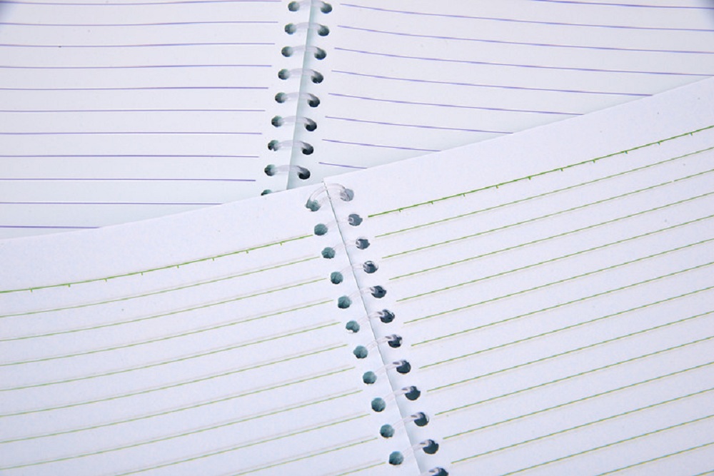 Notebook de sala limpa ESD com espiral sem fiapos