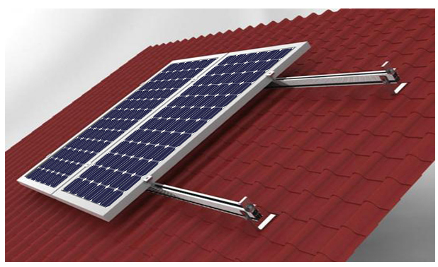 Suportes de montagem solar para telhado de telha