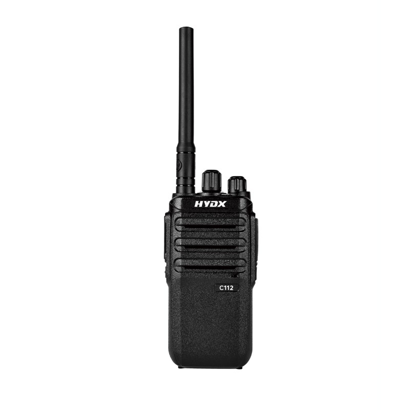 Rádio VHF UHF 2W portátil robusto de 2 vias
