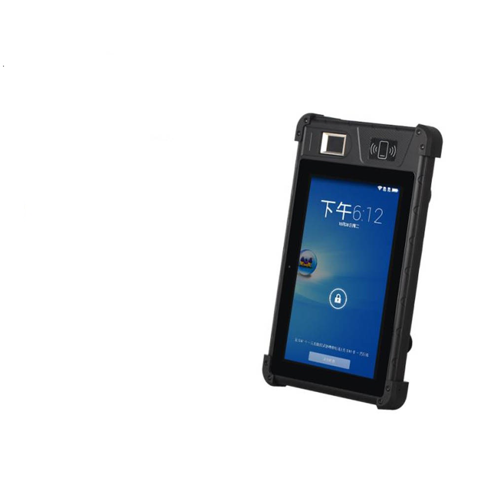 Tablet biométrico de impressão digital Android 4G barato de 8 polegadas para registro de Sim Telcom
