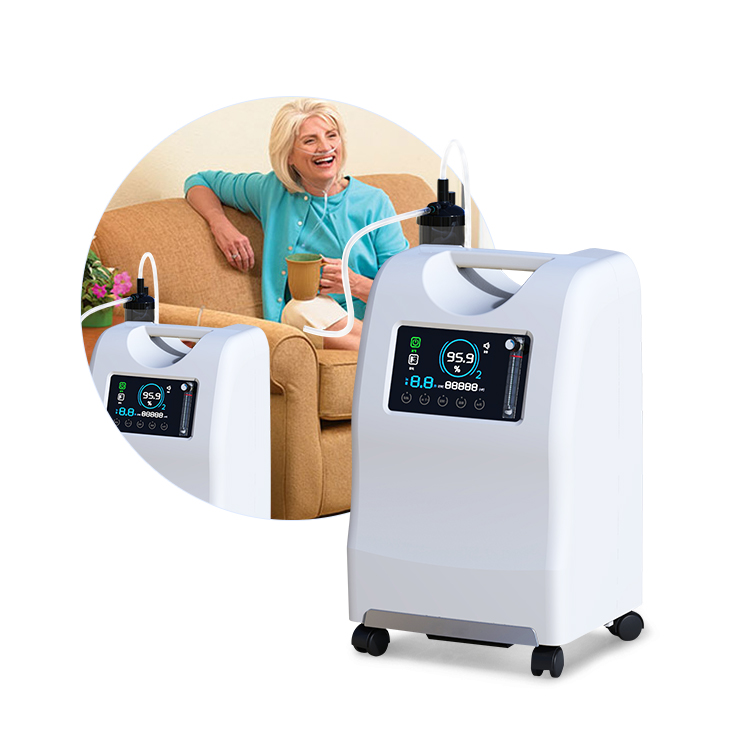 O melhor concentrador de oxigênio para uso doméstico e hospitalar OLV 5L
