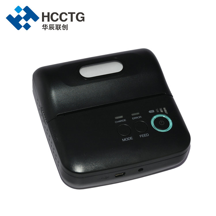 Impressora de recibos térmica Bluetooth portátil de 80 mm
