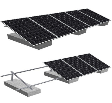 Sistema de Montagem Solar no Telhado de Ângulo Ajustável III

