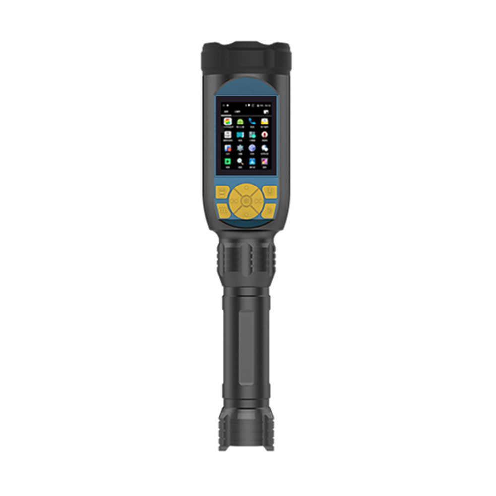 IP67 Android RFID GPS WiFi 4G Vídeo em Tempo Real Lanterna LED Lanterna Guarda de Segurança Sistema de Patrulha Turística
