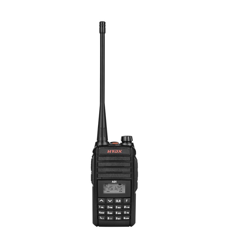 Rádio amador comercial portátil UHF 5W
