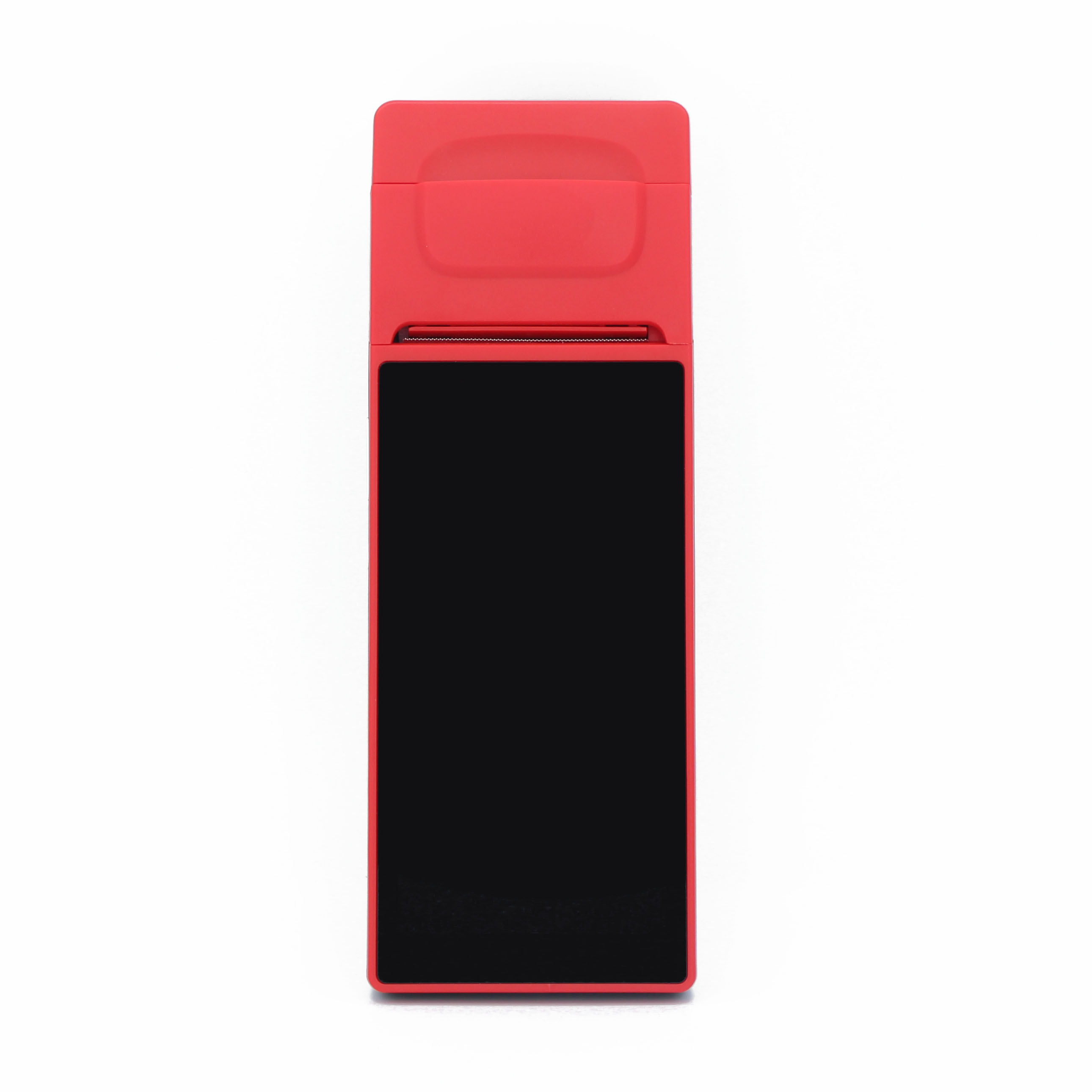 Terminal POS Android portátil com tela sensível ao toque de 6 polegadas com impressora para estacionamento de carros
