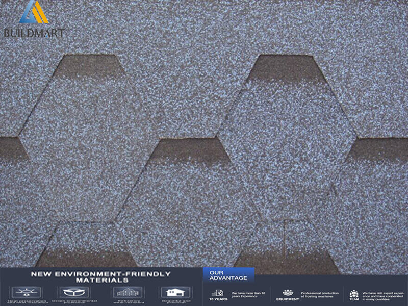 Telha de telha asfáltica padrão mosaico padrão dos EUA
