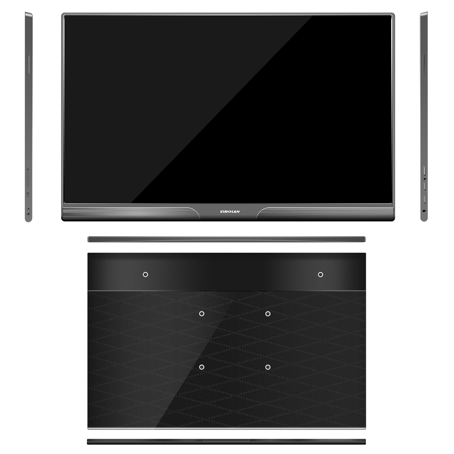 15,6 polegadas 1080p tela sensível ao toque tipo C laptop ps4 usb monitor portátil
