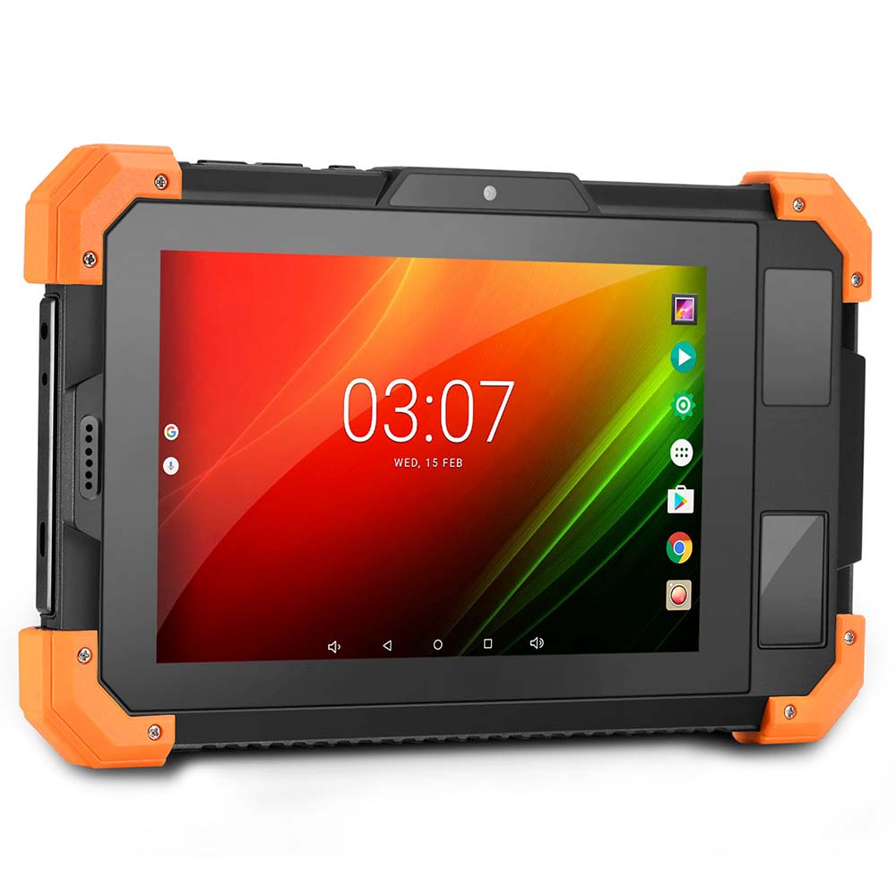 Tablet de impressão digital biométrico de 7 polegadas IRIS resistente de 7 polegadas Android 4G
