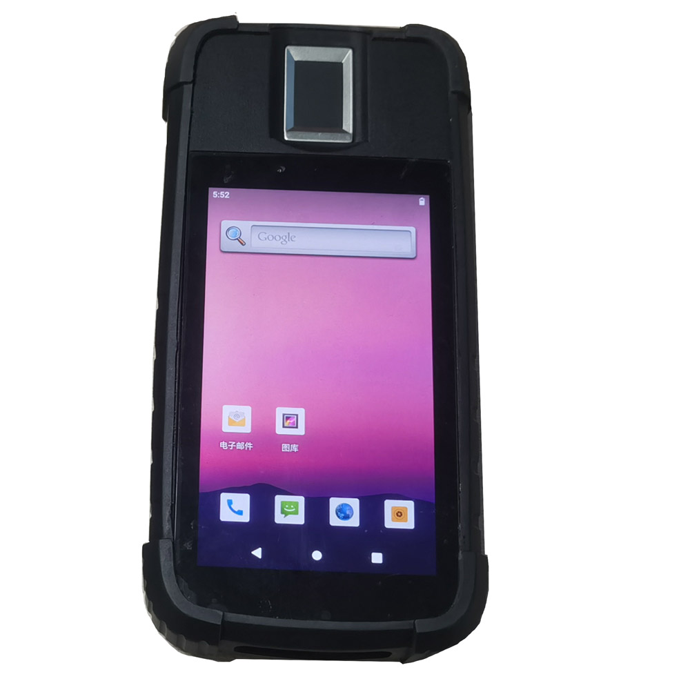 4G Android 10 Dual USB Dual SIM 5 polegadas portátil certificado pelo FBI fornecedor de dispositivo de impressão digital biométrico Android
