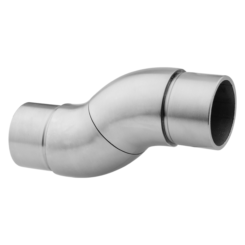 Cotovelo de tubo ajustável ASTM A403 304 de 4 polegadas de aço inoxidável 90MM
