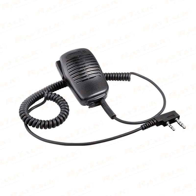 RSM-100A push to talk ptt lapela microfone de ombro walkie talkie microfone alto-falante remoto para rádio bidirecional
