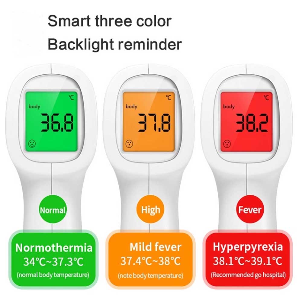 testador de temperatura corporal infravermelho sem toque