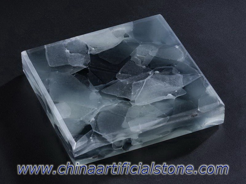 Mesa de centro de vidro jade magna pedra mesa de jantar tampos de mesa
