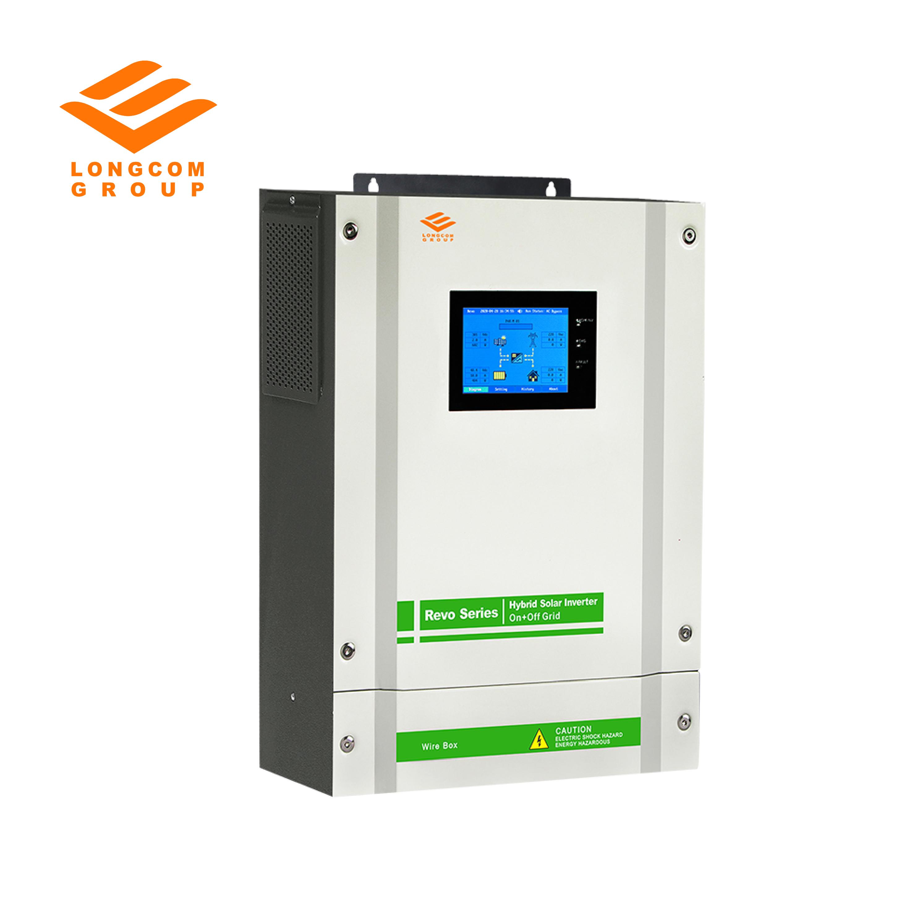 Inversor solar da série Revo de 3 kVA/3,2 kVA/5,5 kVA com controlador de carga solar MPPT
