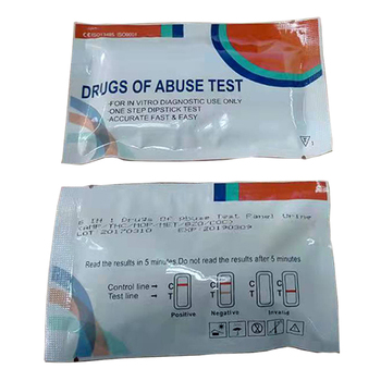 Teste rápido de drogas instantâneas de 3 painéis DOA THC-BZO-TML-MOP
