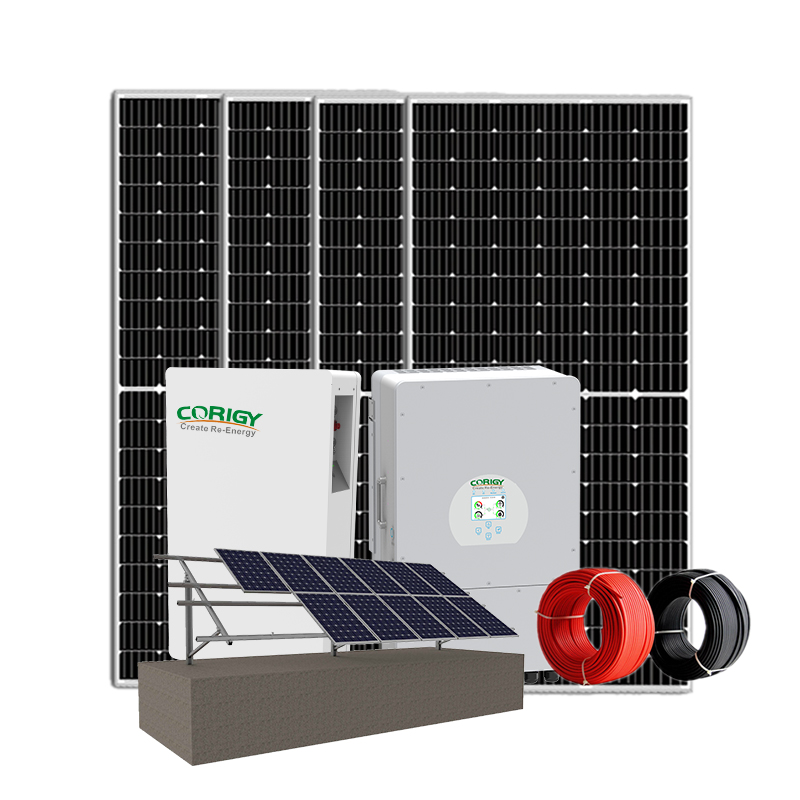 Sistema de armazenamento de energia híbrido trifásico Corigy 6KW
