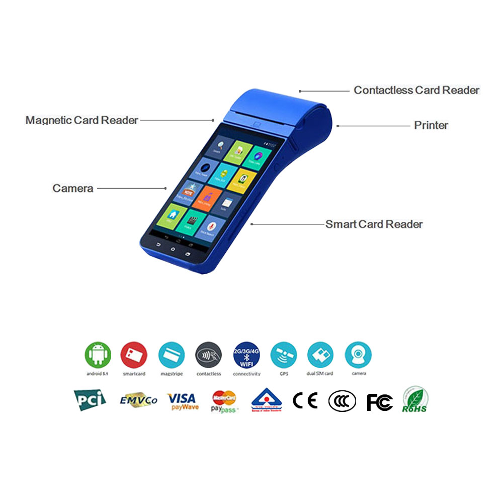 mpos Android com impressora