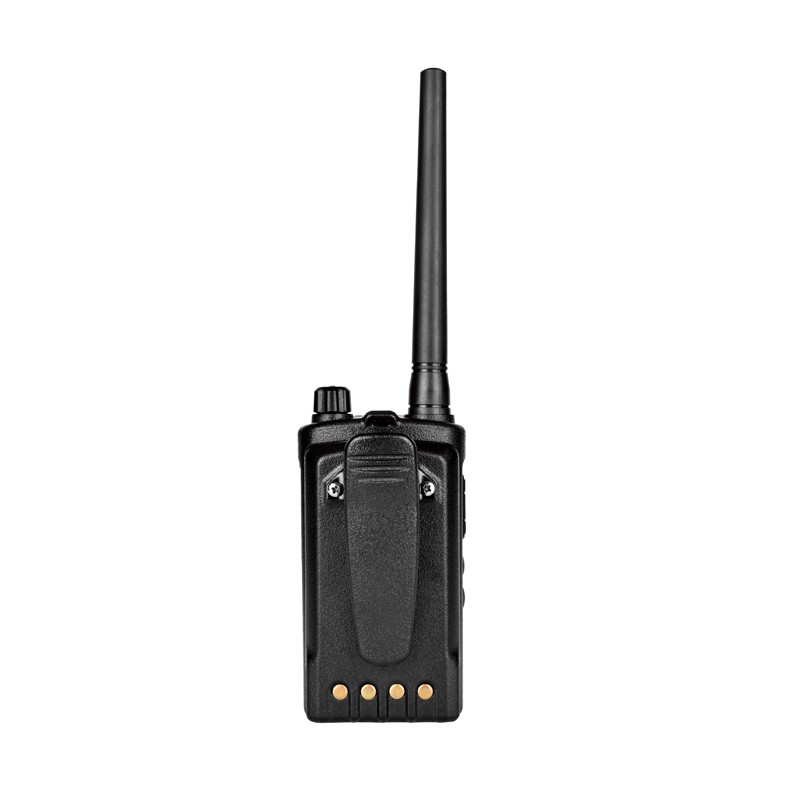 Rádio portátil UHF VHF 5W profissional 2 vias rádio FM transceptor
