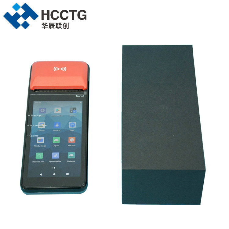 Terminal POS portátil inteligente Android 11 NFC 4G Bluetooth R330P
