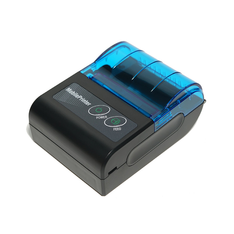 Impressora de recibos térmica portátil mini bluetooth usb de 58mm

