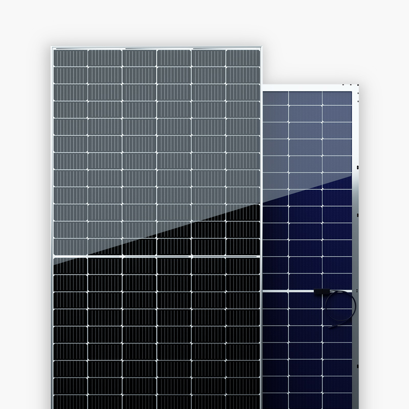 Módulos de painéis solares bifaciais mono PERC e sem moldura de 410 W para venda
